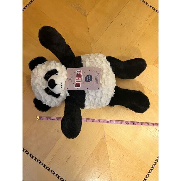 NWT! Hot Hugs Panda Plush Microwavable and Lavender Scented Tummy - Picture 4 of 5